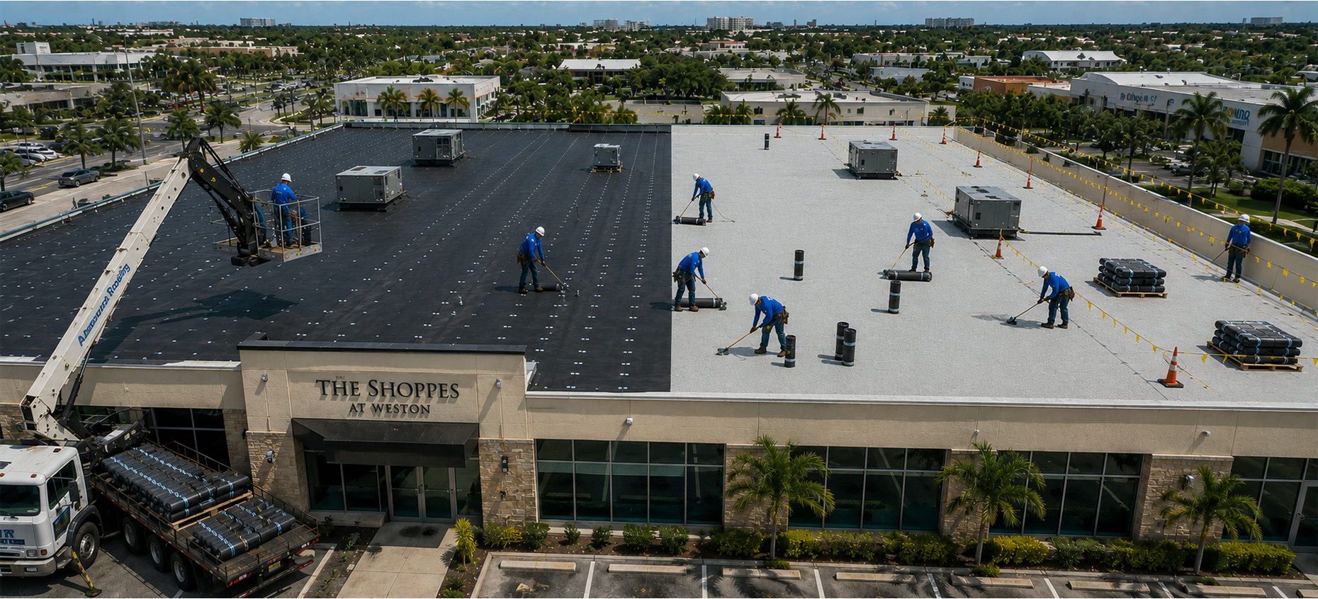 Flat Roof SBS Modified Roof